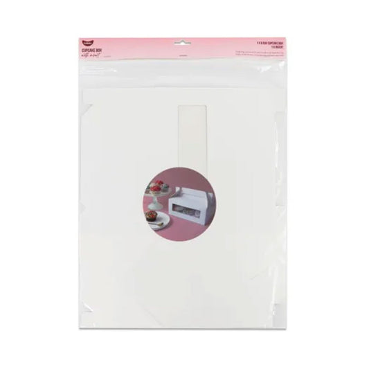 GoBake Window 6 Cupcake Box with Handle | 1/Pack