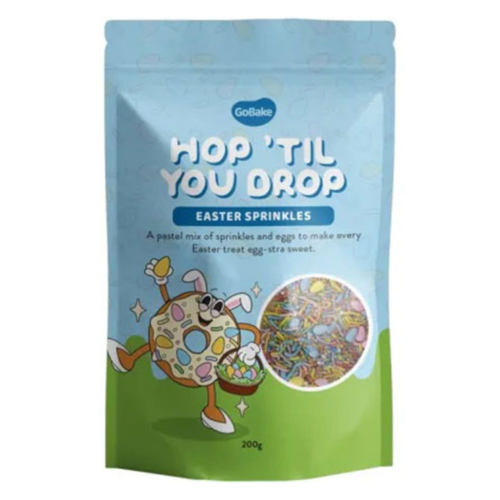 GoBake Easter Sprinkles Hop 'Til You Drop - 200g