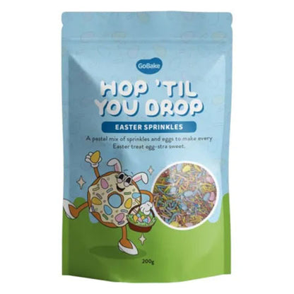 GoBake Easter Sprinkles Hop 'Til You Drop - 200g