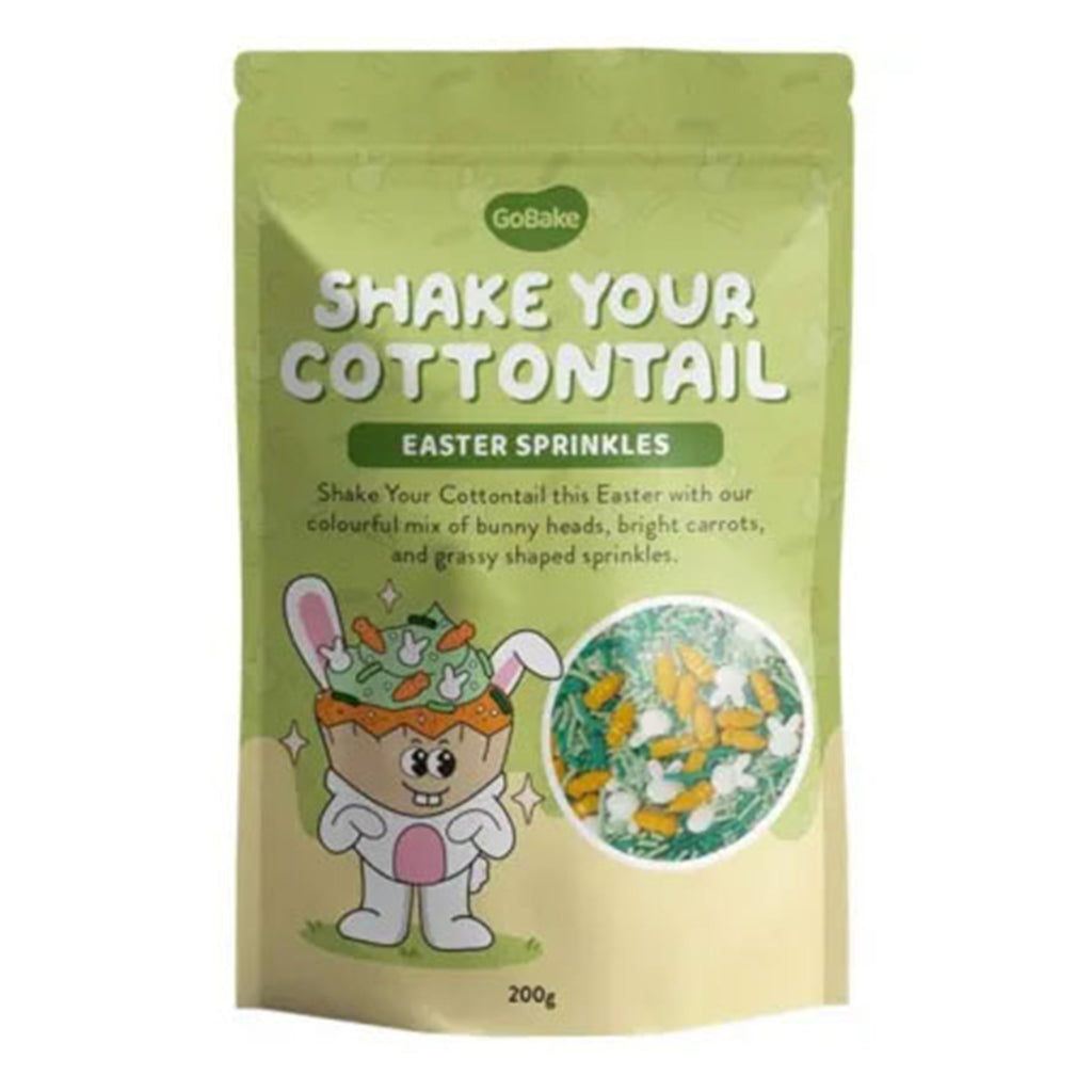 GoBake Easter Sprinkles Shake Your Cottontail - 200g