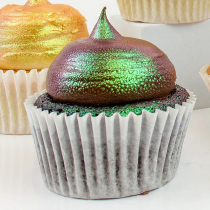 GoBake Edible Pixie Dust Two-Tone Glitter - Copper & Sage 10g