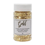 GoBake Decorating Leaf Flakes Gold 2g