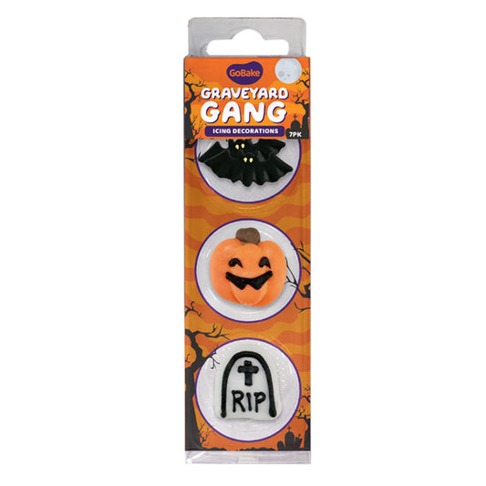 GoBake Icing Decorations Graveyard Gang | 7/Pack