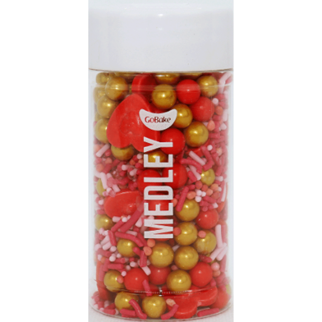 GoBake Medley Be My Valentine Sprinkles 80g