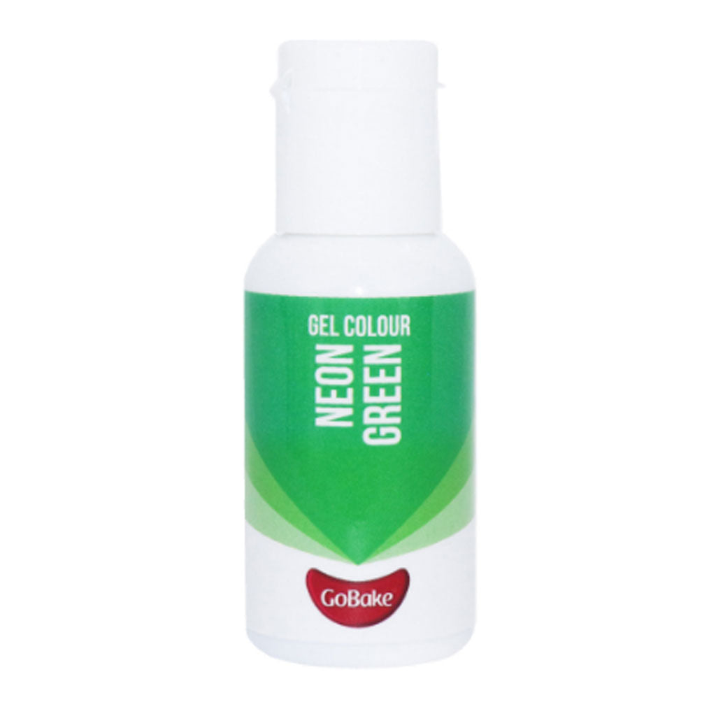 GoBake Gel Food Colour Neon Green 21g