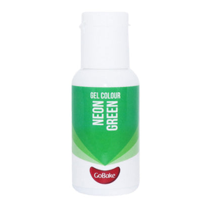 GoBake Gel Food Colour Neon Green 21g