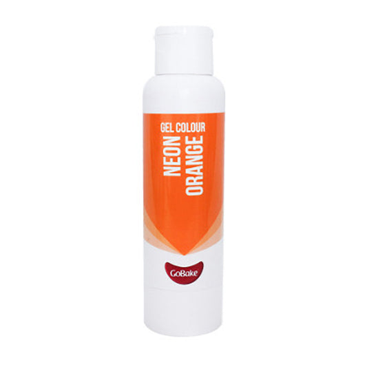 GoBake Gel Food Colour Neon Orange 120g