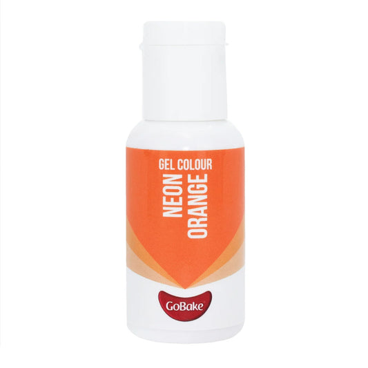 GoBake Gel Food Colour Neon Orange 21g