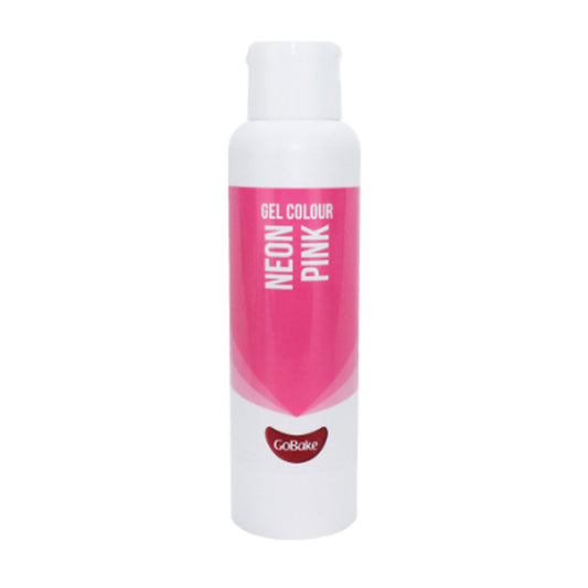 GoBake Gel Food Colour Neon Pink 120g
