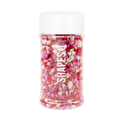 GoBake Sprinkle Shapes Hearts Bright 70g