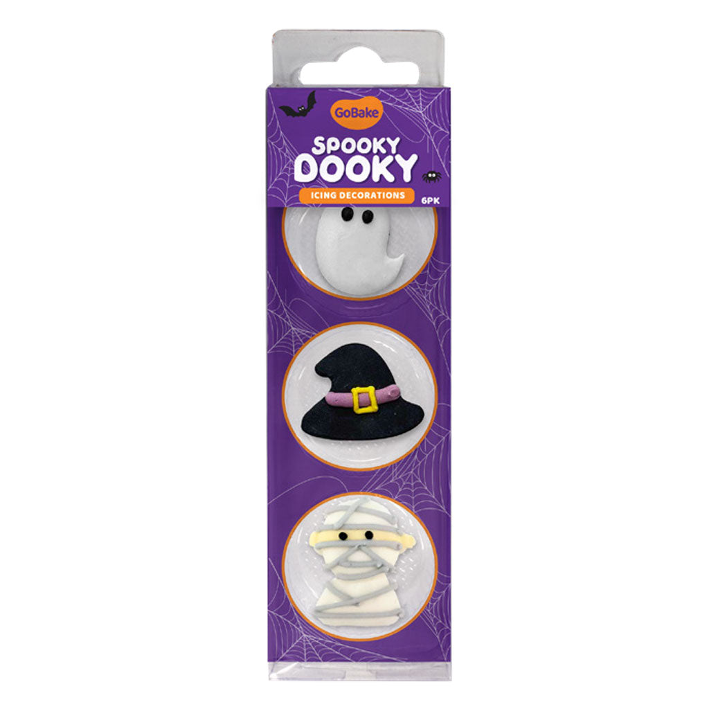 GoBake Icing Decorations Spooky Dooky | 6/Pack