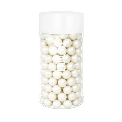GoBake Sugar Pearls 7mm Pearl White 80g