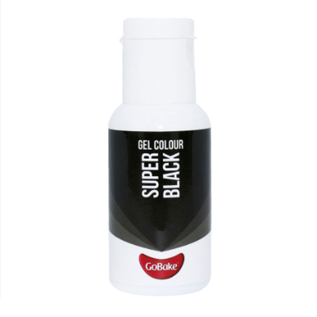GoBake Gel Food Colour Super Black 21g