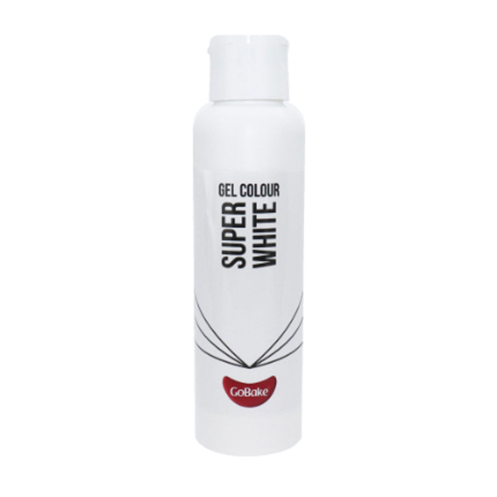 GoBake Gel Food Colour Super White 120g
