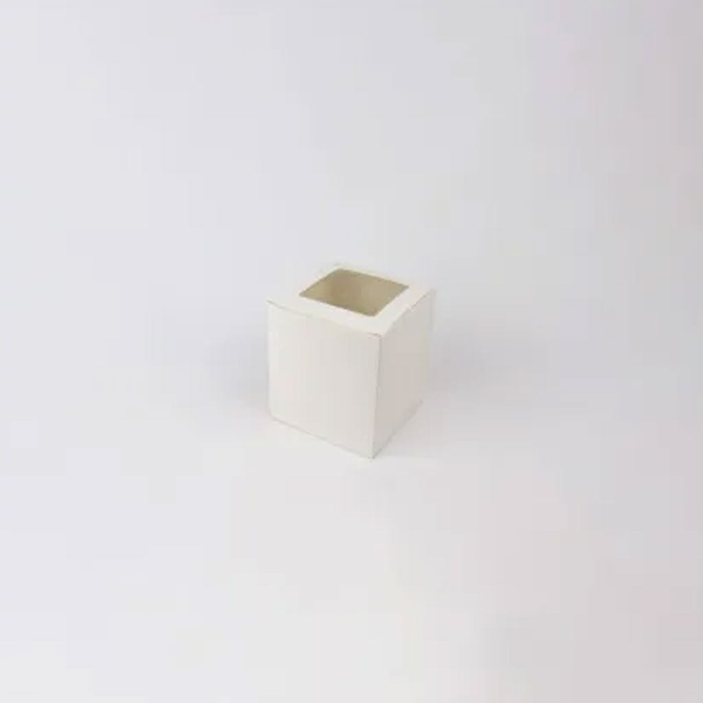 GoBake Window Cupcake Box 1 Hole with insert | Each