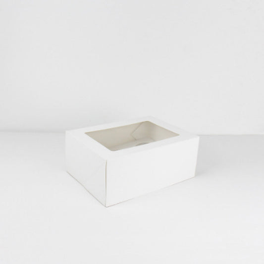 GoBake Window Cupcake Box 6 Hole with Insert (Each)