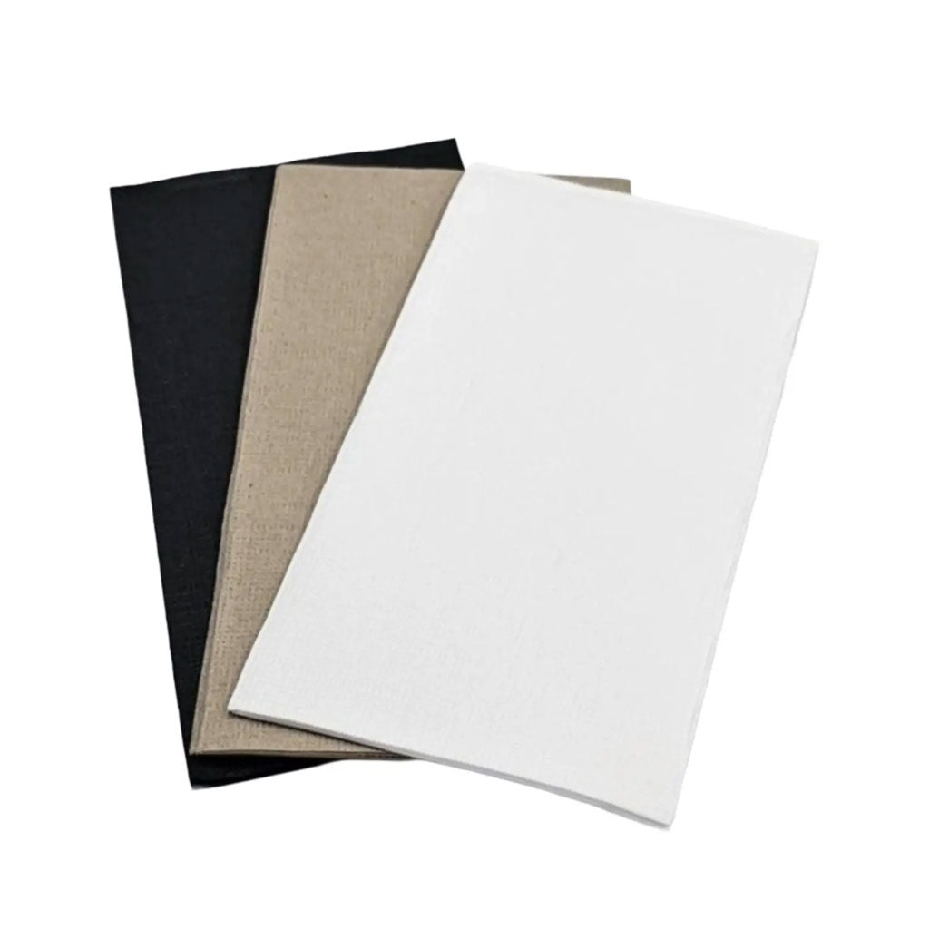 Green Choice Quilted Dinner Napkins 2 Ply 1/8 Fold - White | 100/Pack