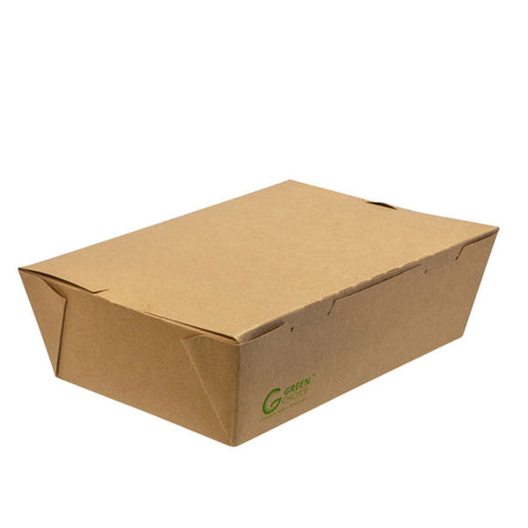 Green Choice Takeaway Box Kraft PLA Large 50/Pack