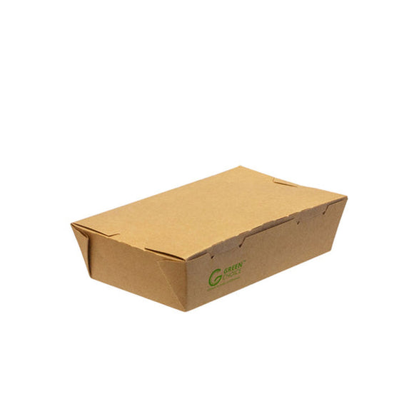 Green Choice Takeaway Box Kraft PLA Small 50/Pack