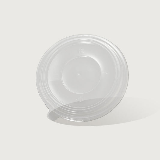 IKON PP Round 180mm Lid for IKON Kraft Round 850-1300ml Soup Bowl | 300/Ctn