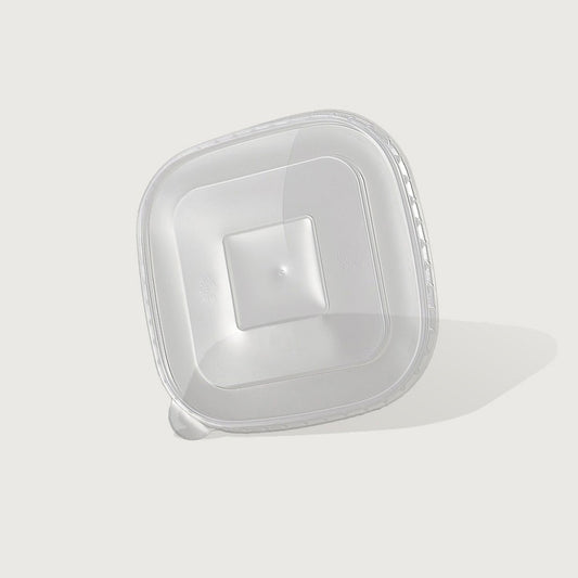 IKON PP Square 170mm Lid for IKON Kraft Square 1000-1450ml Container | 50/Pack