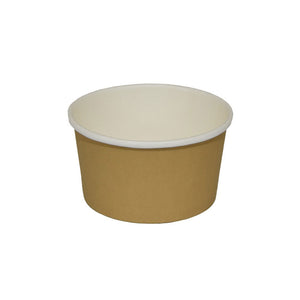 IKON Kraft Paper Round Soup Cup 12oz | 500/Ctn