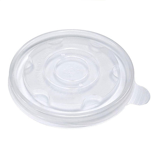 IKON Plastic Lid to fit 12/16/24oz IKON Kraft Paper Soup Cups | 1000/Ctn