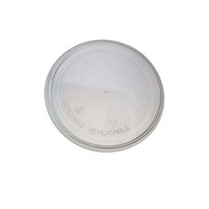 IKON Clear Round Lid for 250-1000ml Tamper Evident Containers | 500/Ctn