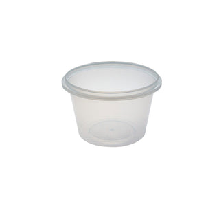 IKON Tamper Evident Clear Round Container 600ml | 50/Pack