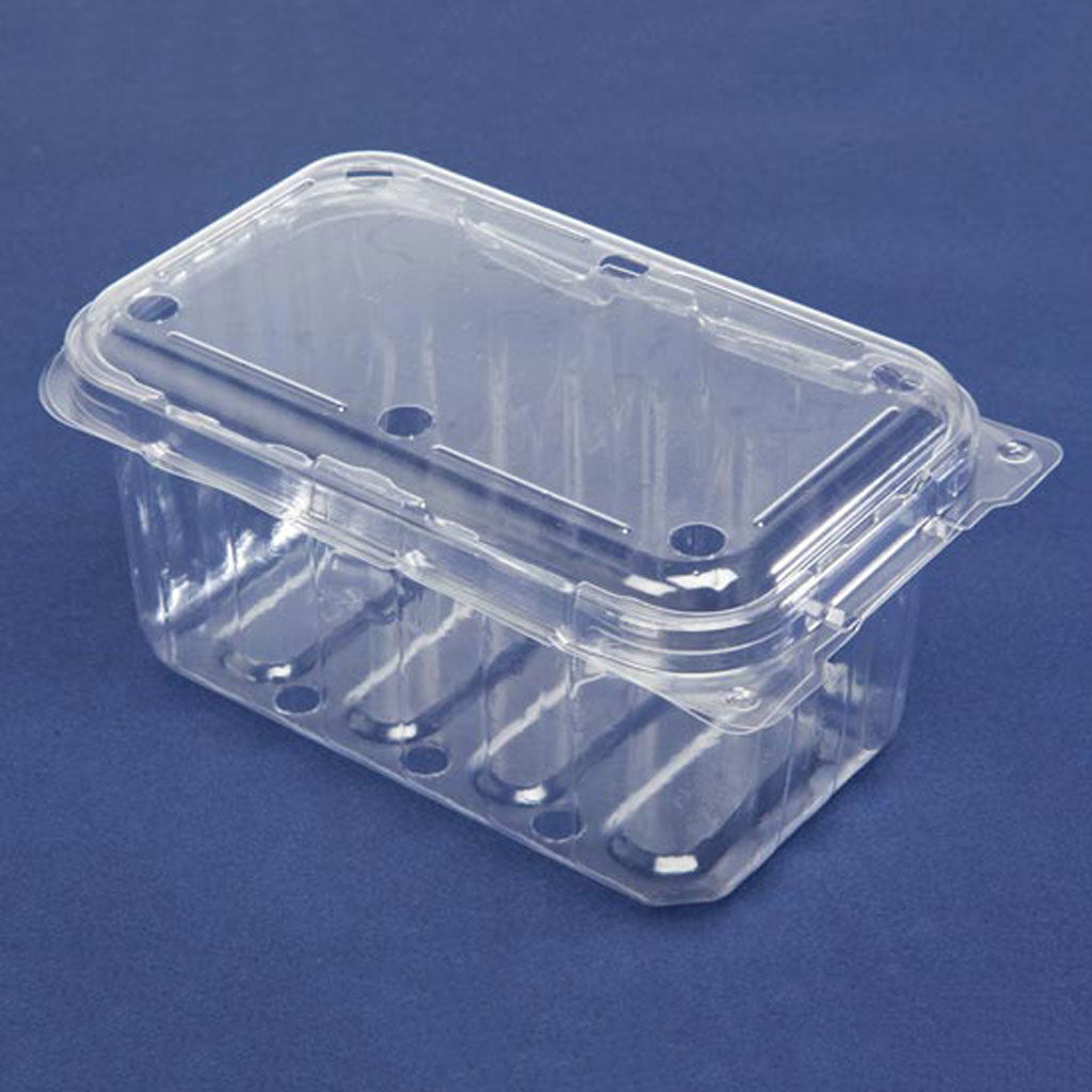 K700 Clear Plastic Punnet Clamshell | 200/Ctn