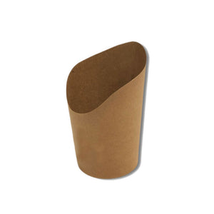 Kraft Brown Medium Chip Cup 75Rx130H | 50/Pack