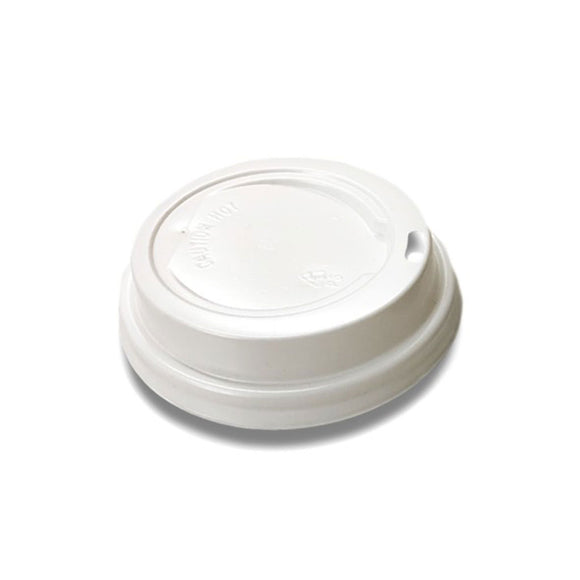 B/Buy Coffee Cup Lids 86mm White | 50/Pack