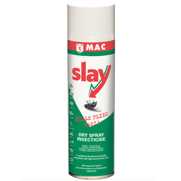 Mac Slay Dry Spray Insecticide 500ml