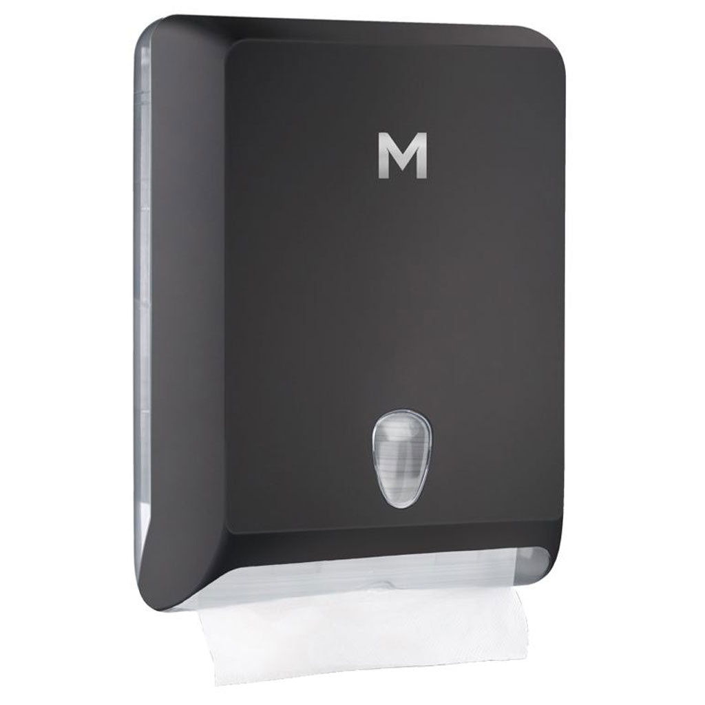 M Interfold Paper Towel Dispenser - Black
