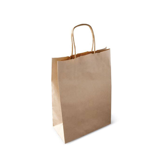 Kraft Twist Handle Paper Bag 'Runt' (2XS) | Each