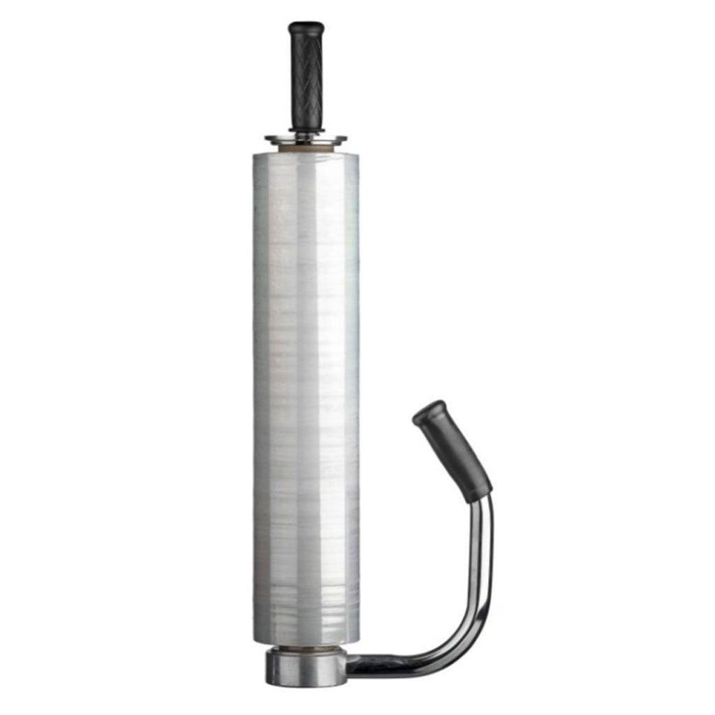 Metal Hand Stretch Film Dispenser Silver