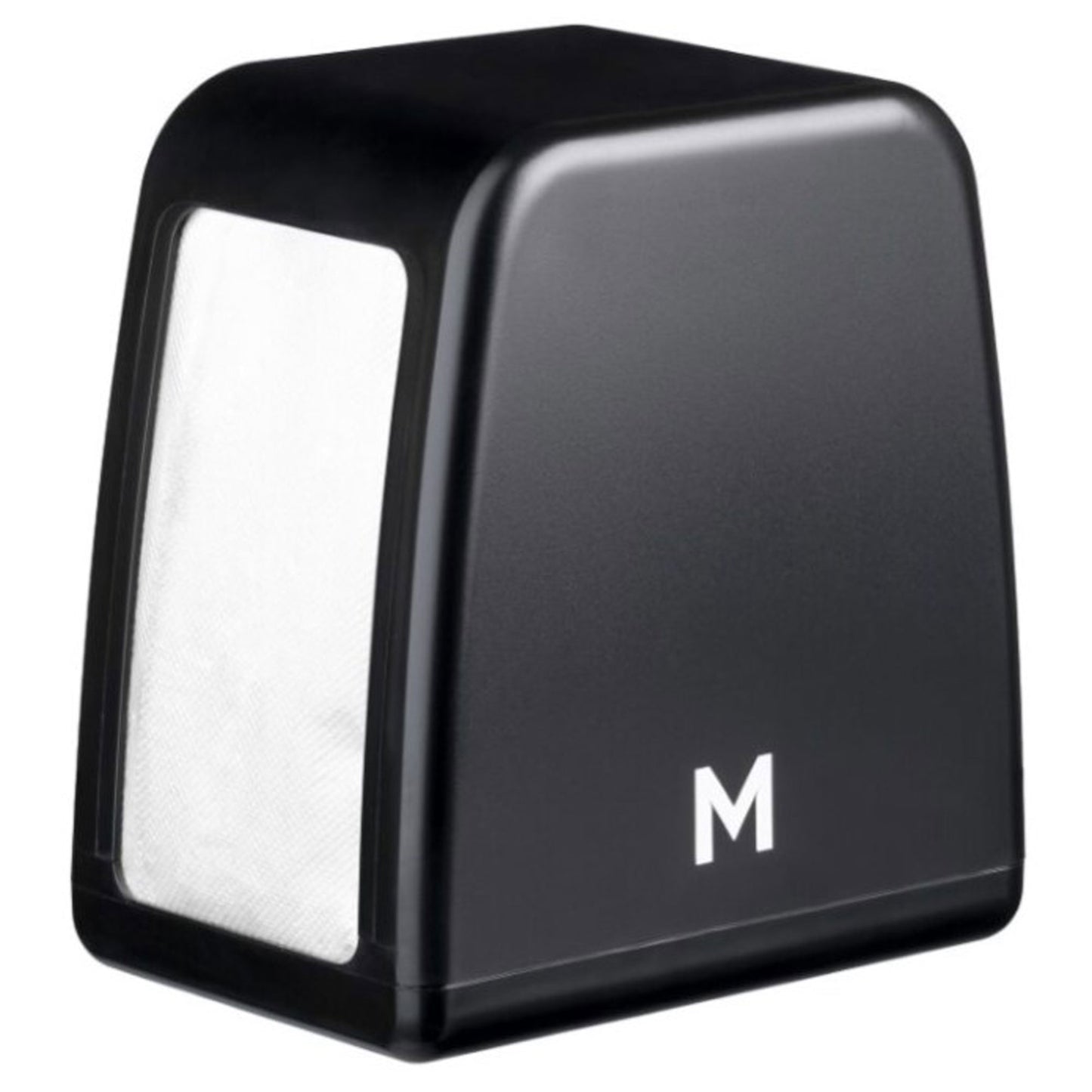 M Tall Fold Compact Napkin Dispenser Black