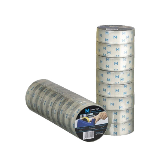 M Acrylic Office Tape 18mm x 33m Clear | 1 Roll