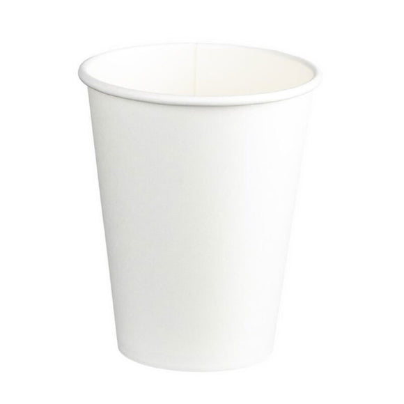 M Single Wall Coffee Cup White 12oz (350ml) | 50/Pack