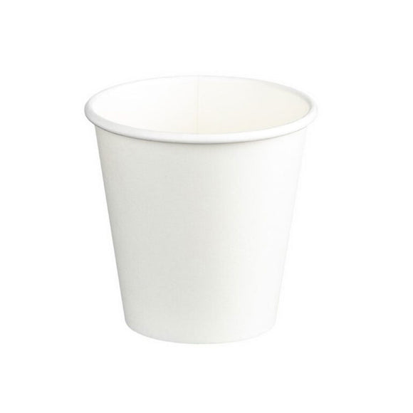 M Single Wall Coffee Cup White 6oz (230ml) | 50/Pack