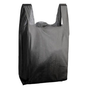 M Woven Carry Bags Black Medium | 25/Pack