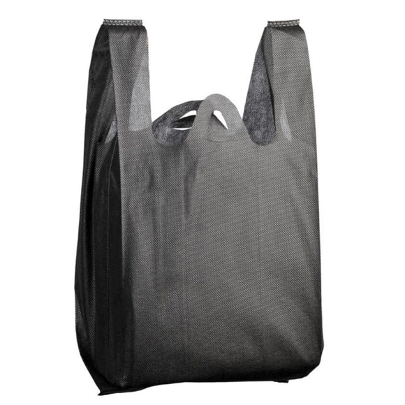 M Woven Carry Bags Black Small | 25/Pack