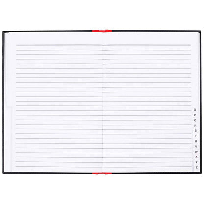 Milford Notebook Indexed Red & Black A5 100lf