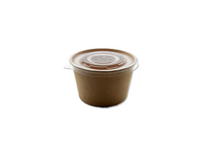 850ml Kraft Soup Bowls (Packet of 50)