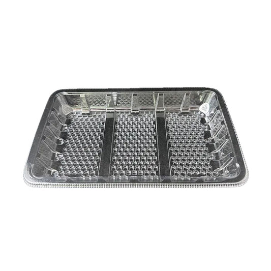 RPET Clear Plastic Meat Tray 6x10" | 600/Ctn
