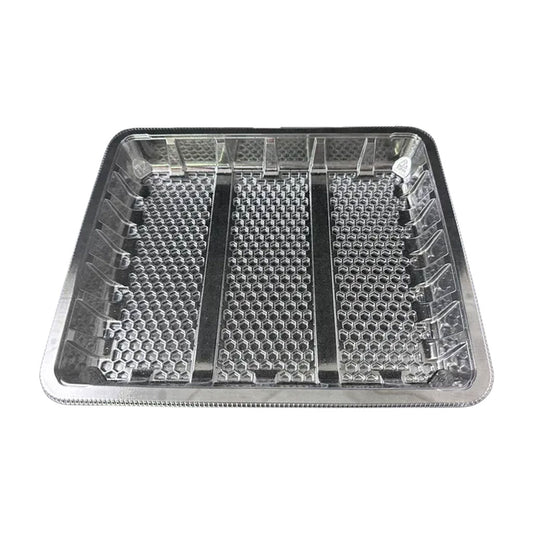 RPET Clear Plastic Meat Tray 8x10" | 400/Ctn