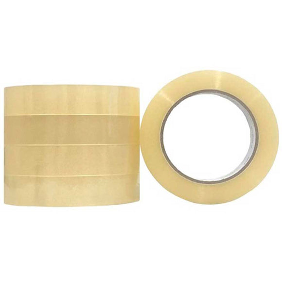 Premium Polypropylene Packaging Tape Clear 24mmx100m | 1 Roll