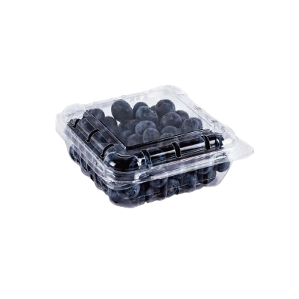 SGL534 Clear Plastic Punnet Clamshell - 125g | 100/Pack