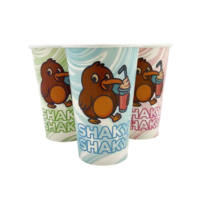 Qiwi Milkshake Cup 'Shaky Shaky' 16oz | 25/Pack