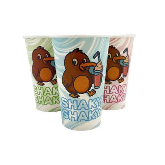 Qiwi Milkshake Cup 'Shaky Shaky' 16oz | 25/Pack